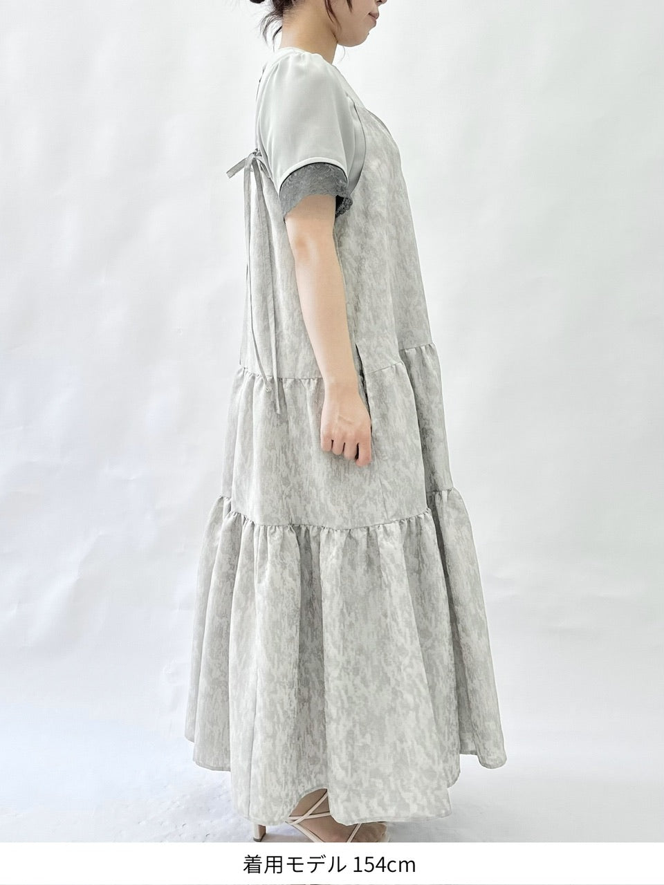 tiered camisole dress