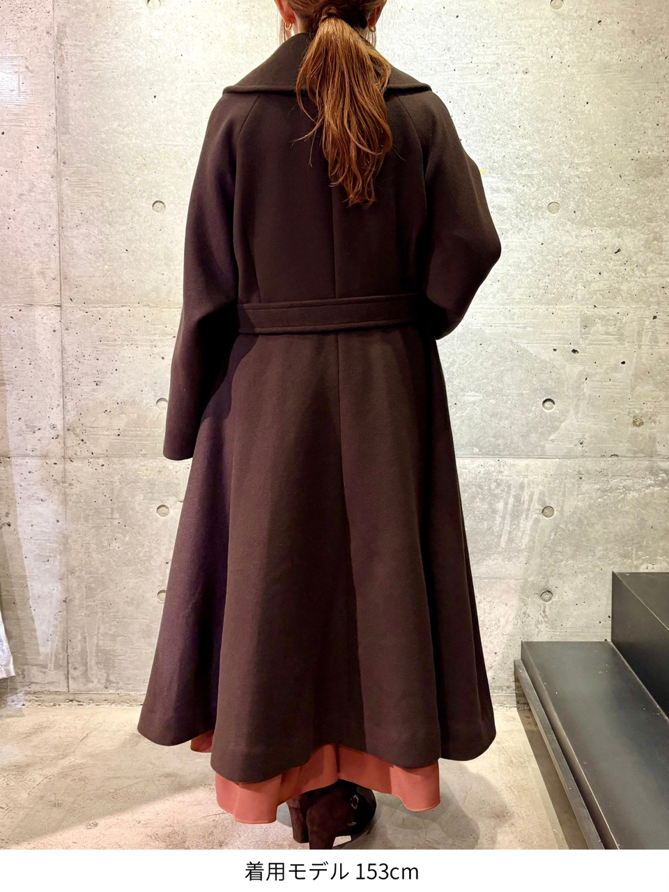 classic flare dress coat