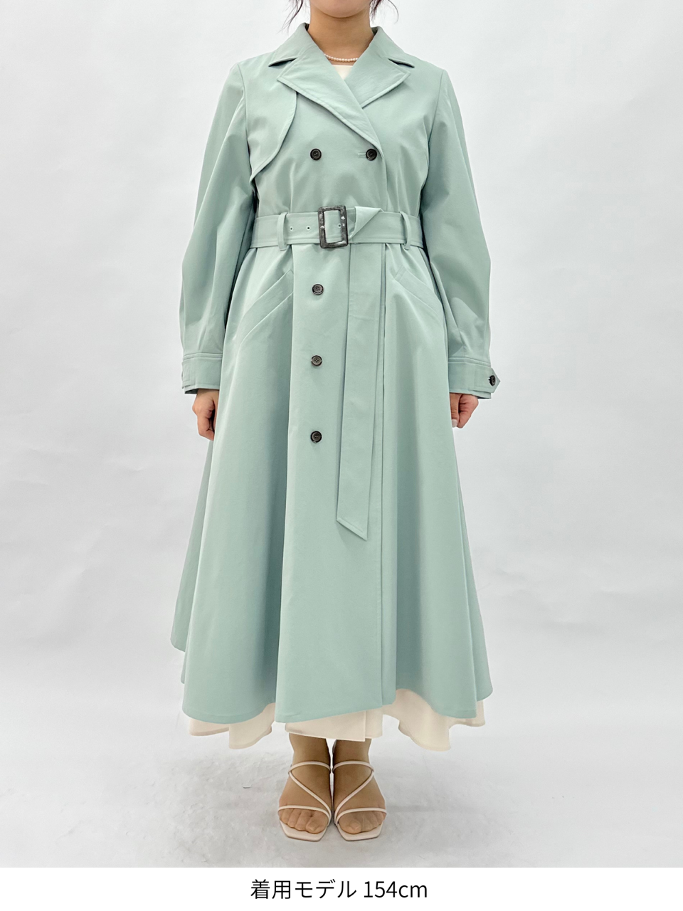 【サンプル】dress trench coat