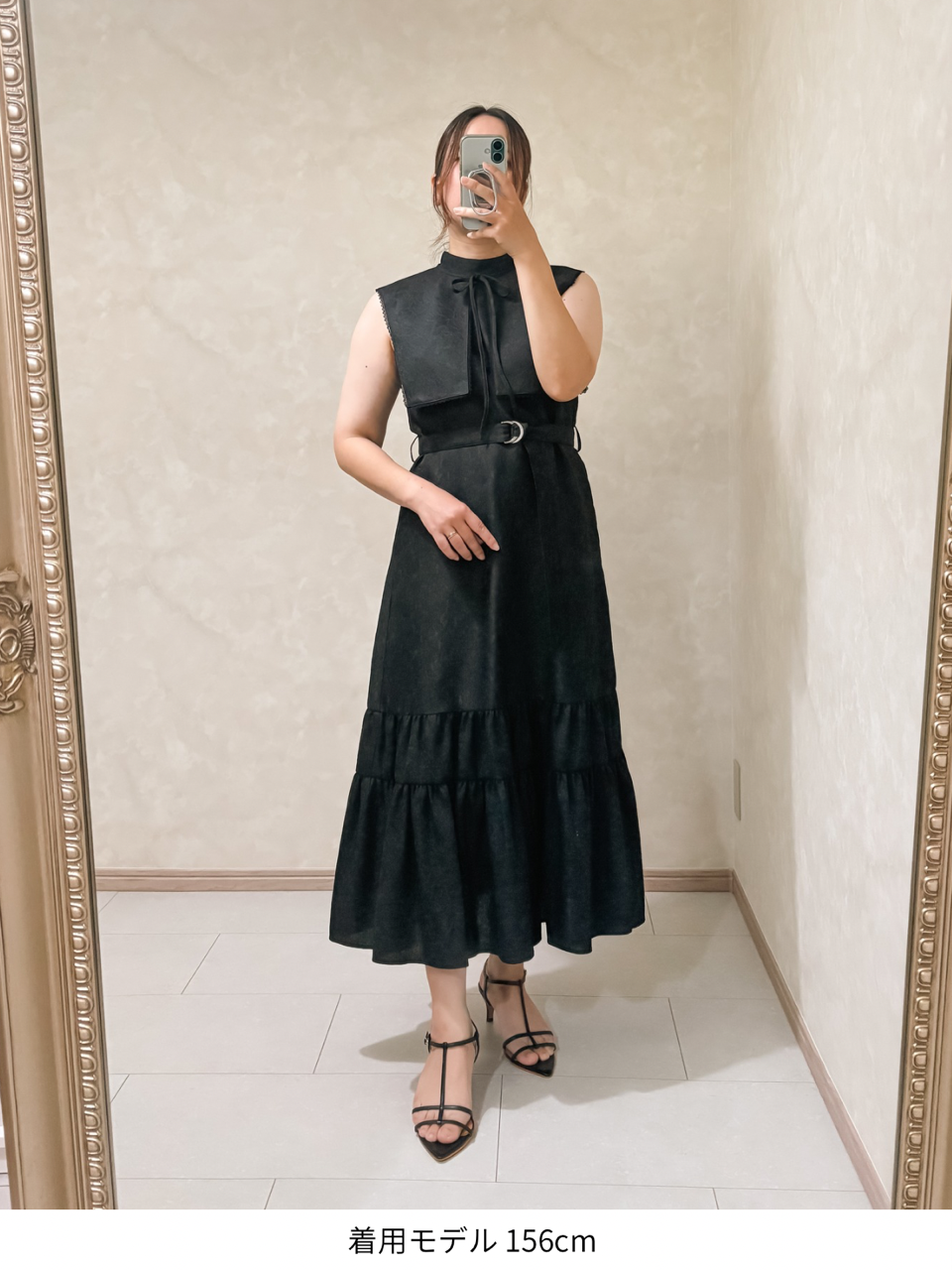 Laurence dress / black
