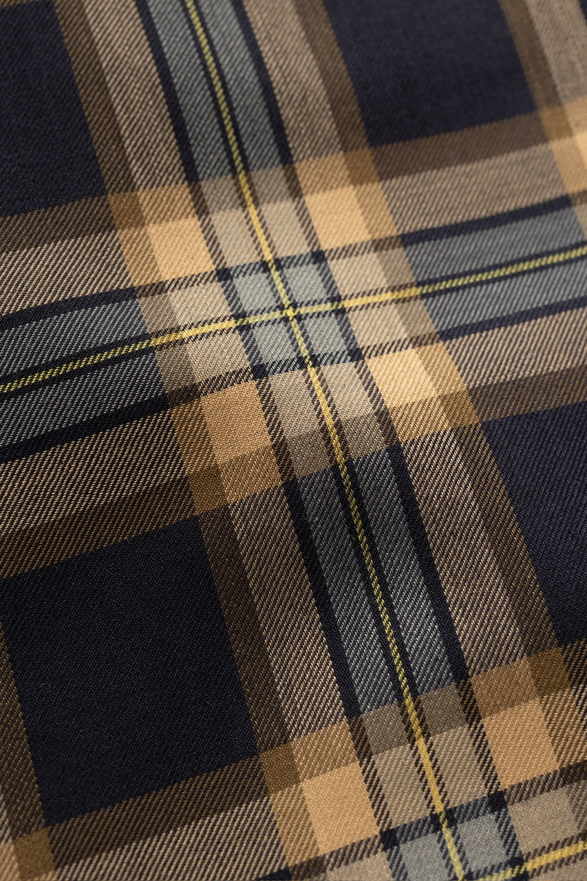 Fosette dress / navy check