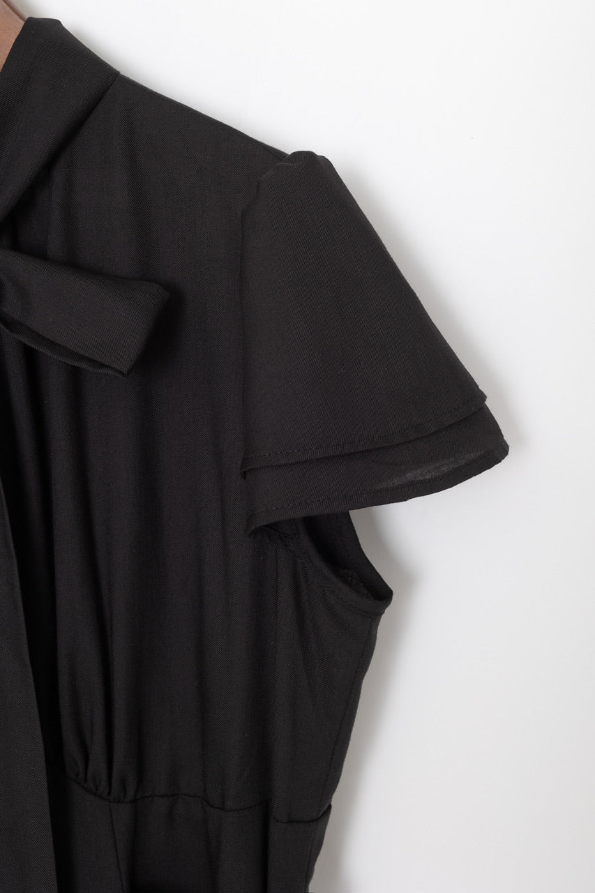 Fosette dress / black