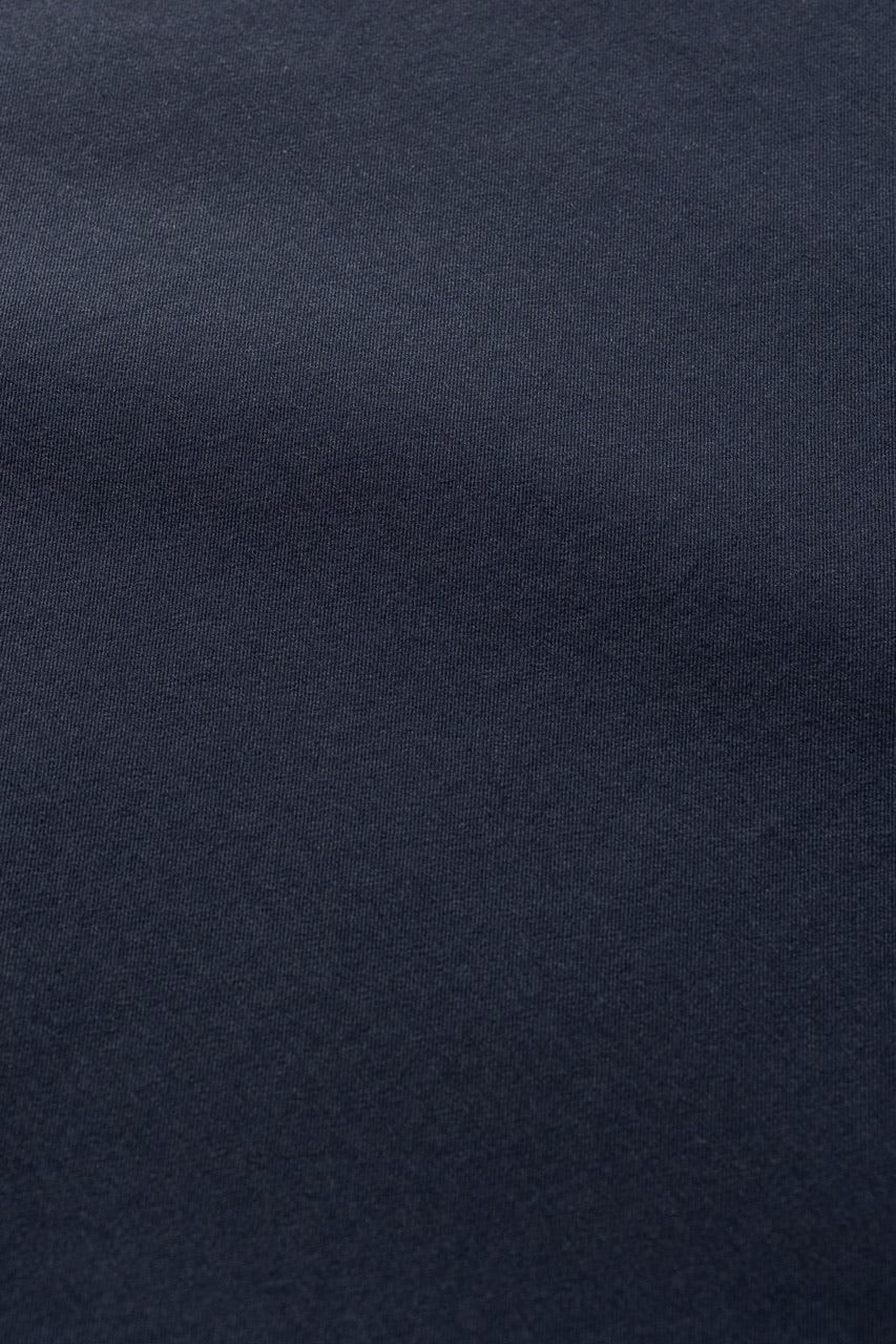 dress trench coat / navy