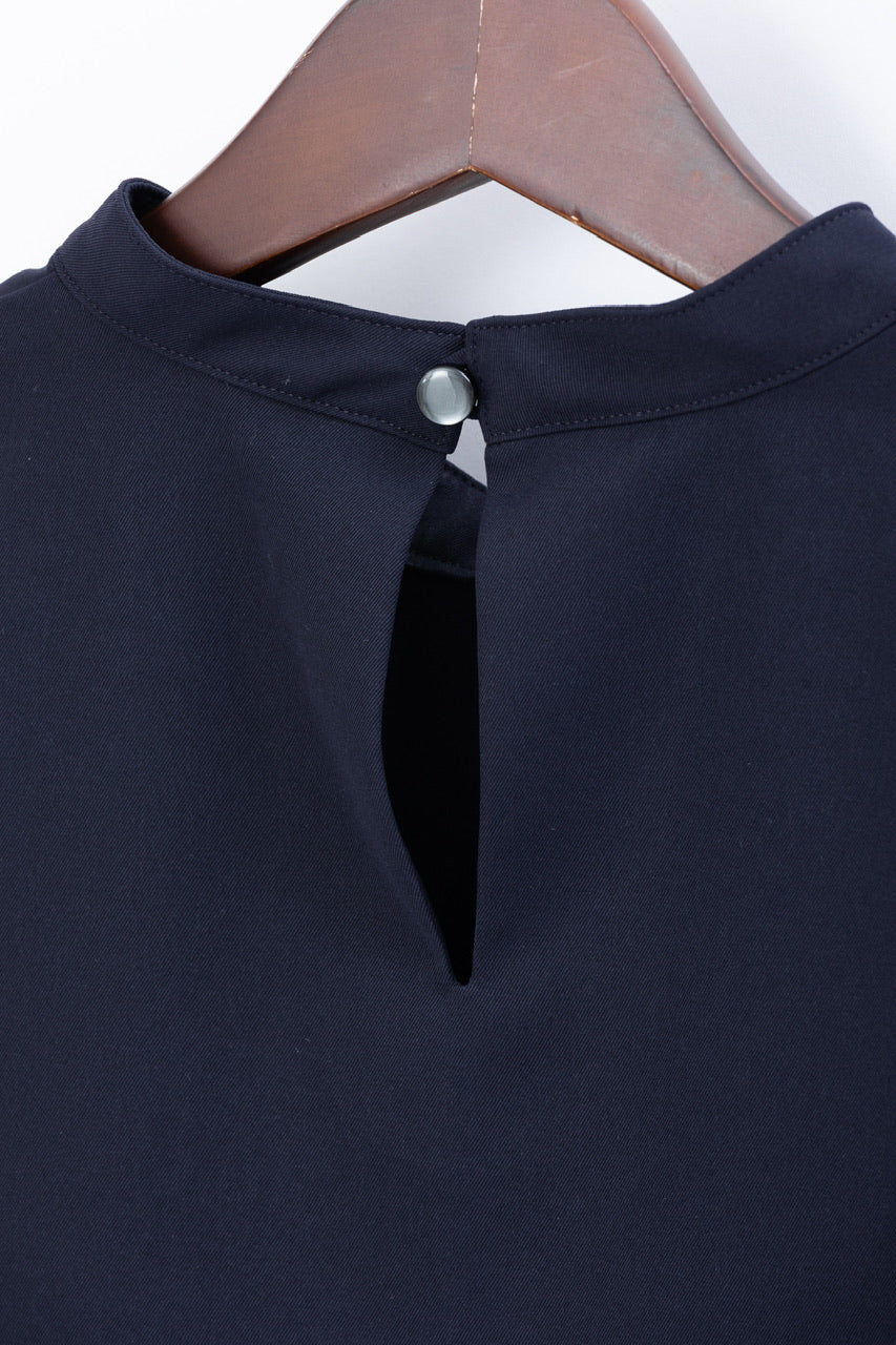 cape blouse / navy