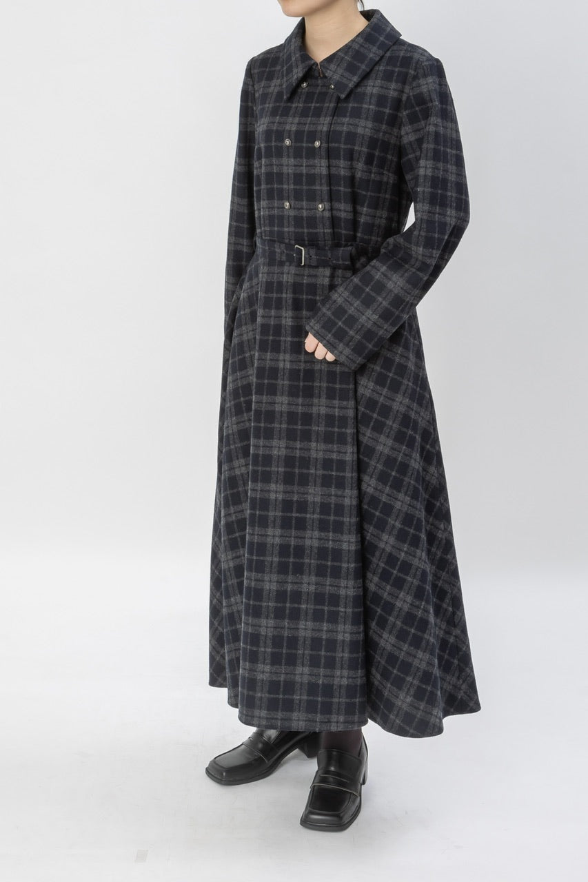 〈 Noémie 〉double button dress