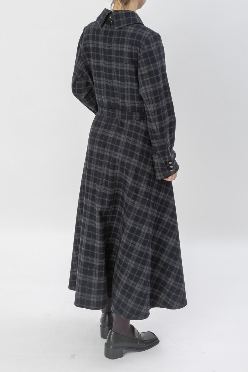 〈 Noémie 〉double button dress