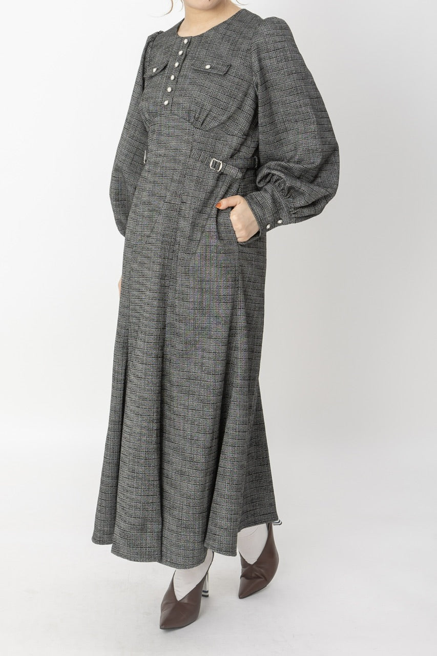 tweed mermaid dress