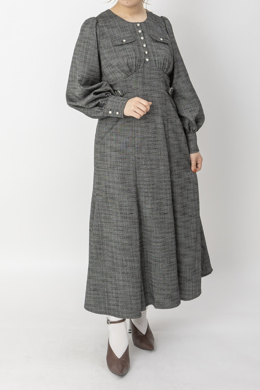 tweed mermaid dress