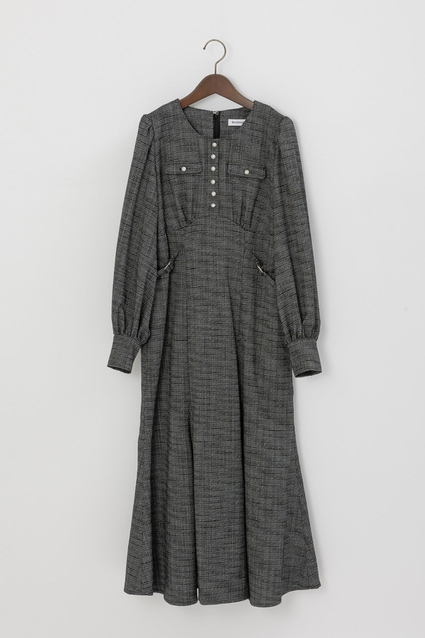 tweed mermaid dress