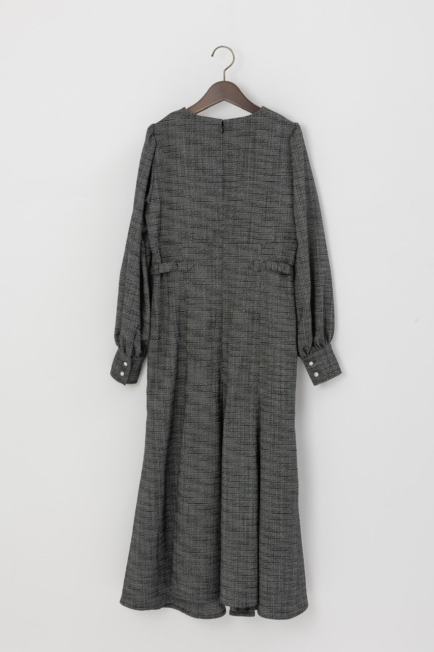 tweed mermaid dress