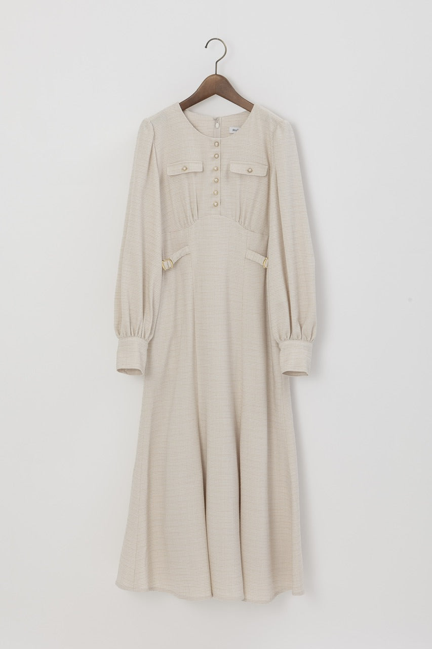 tweed mermaid dress