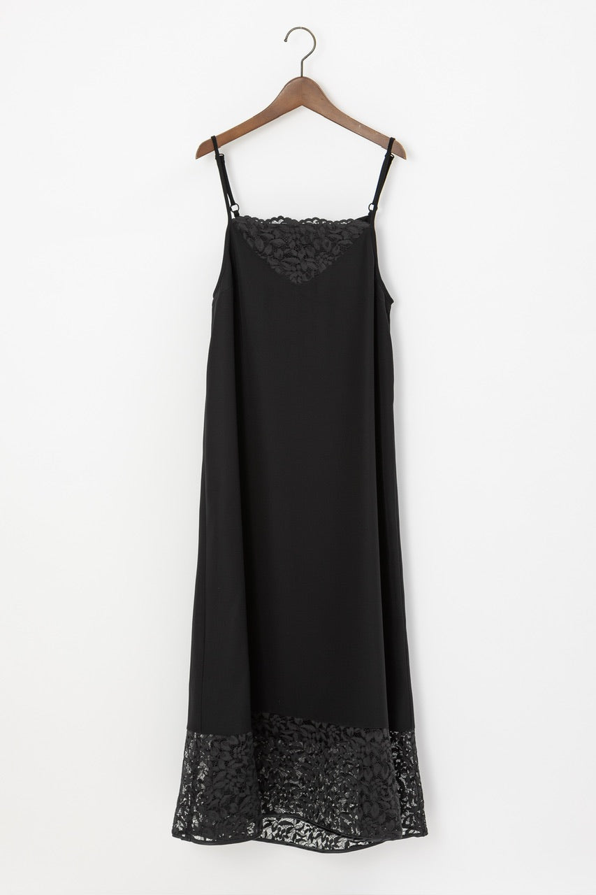 camisole dress / black