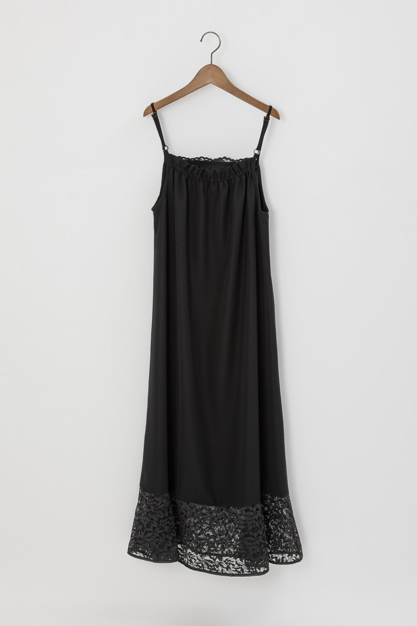 camisole dress / black