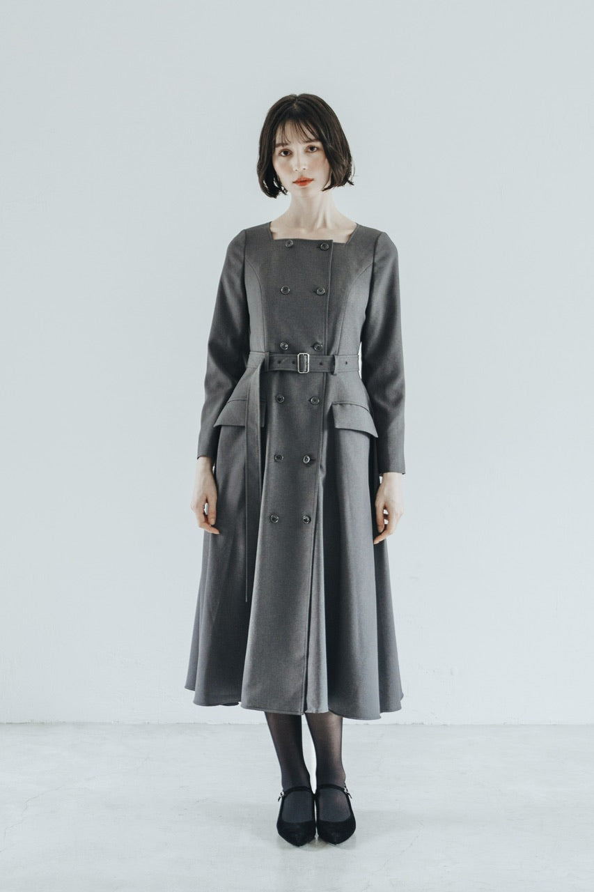 【予約商品】Camille dress / gray