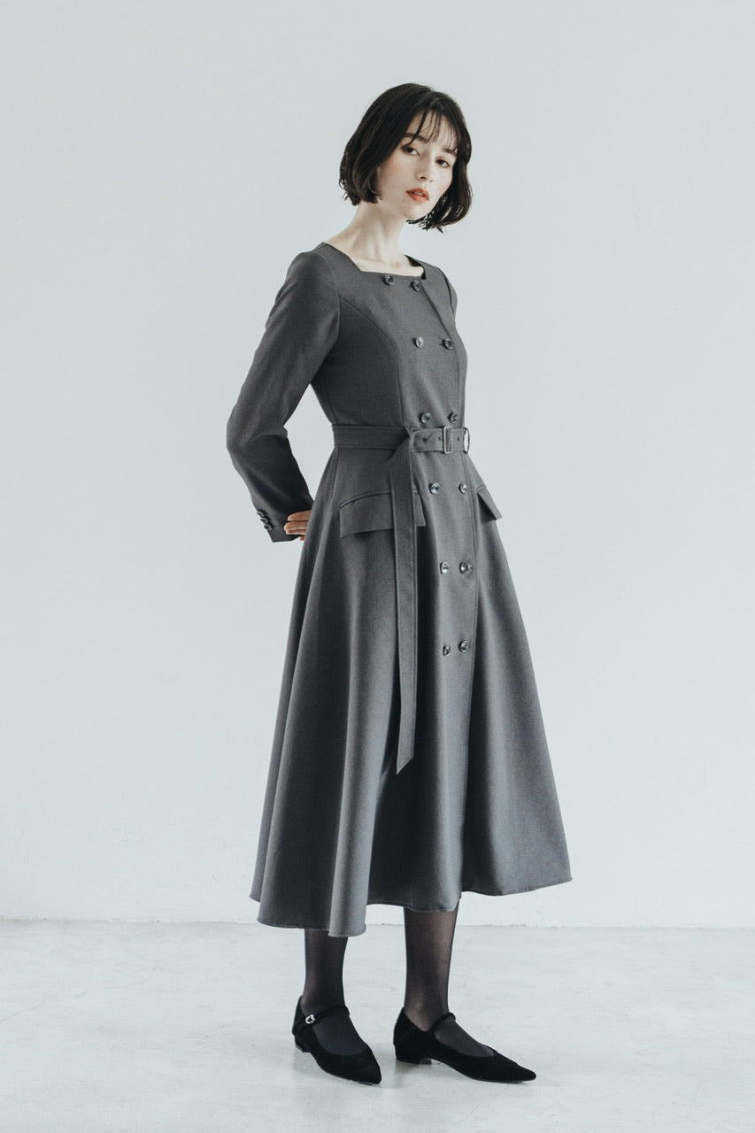【予約商品】Camille dress / gray