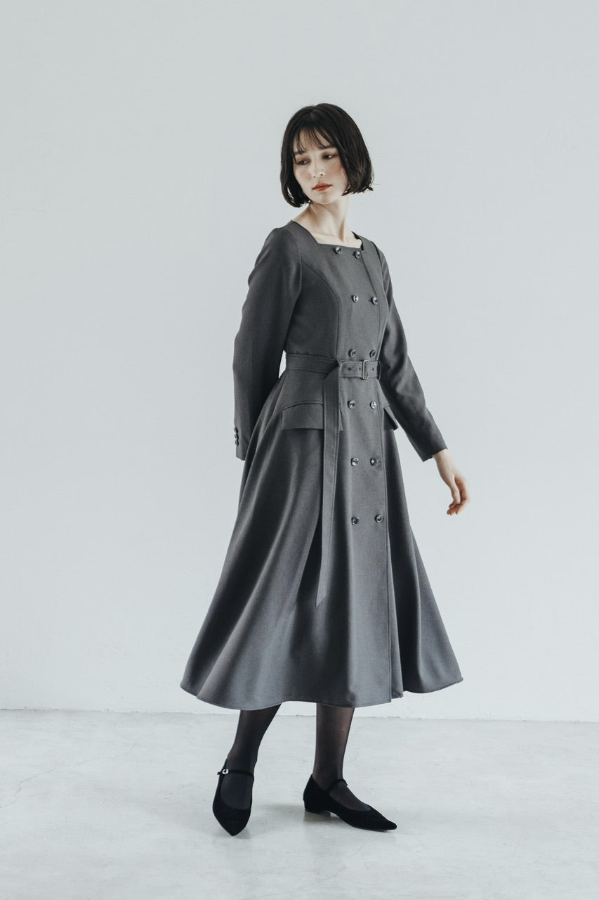 【予約商品】Camille dress / gray