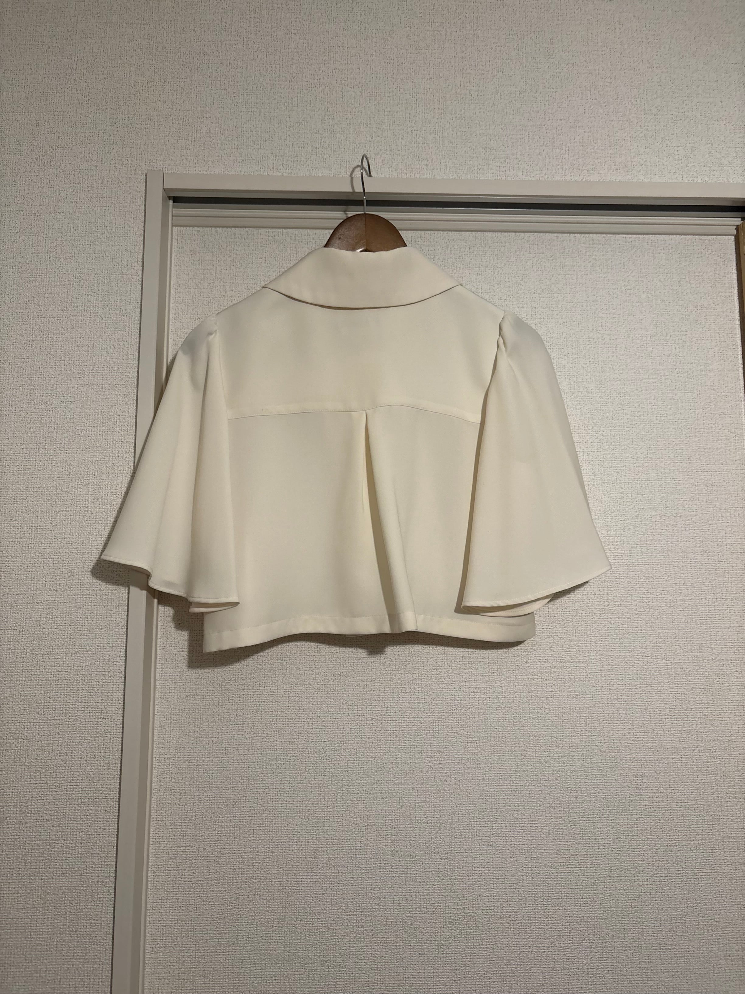 【サンプル】double button blouse