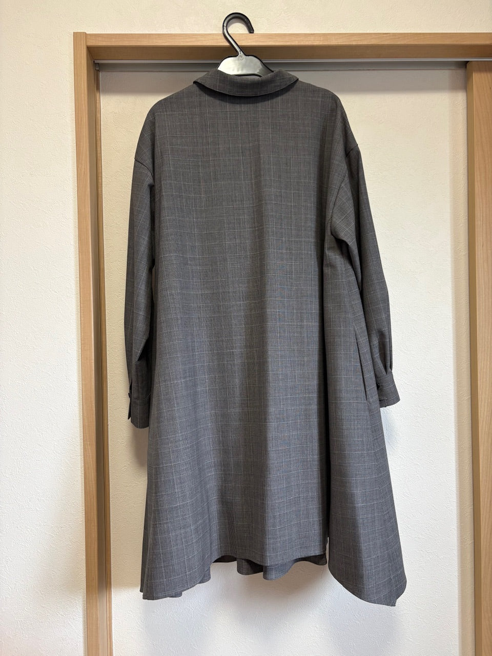 【B品】layered shirt tunic dress 2.