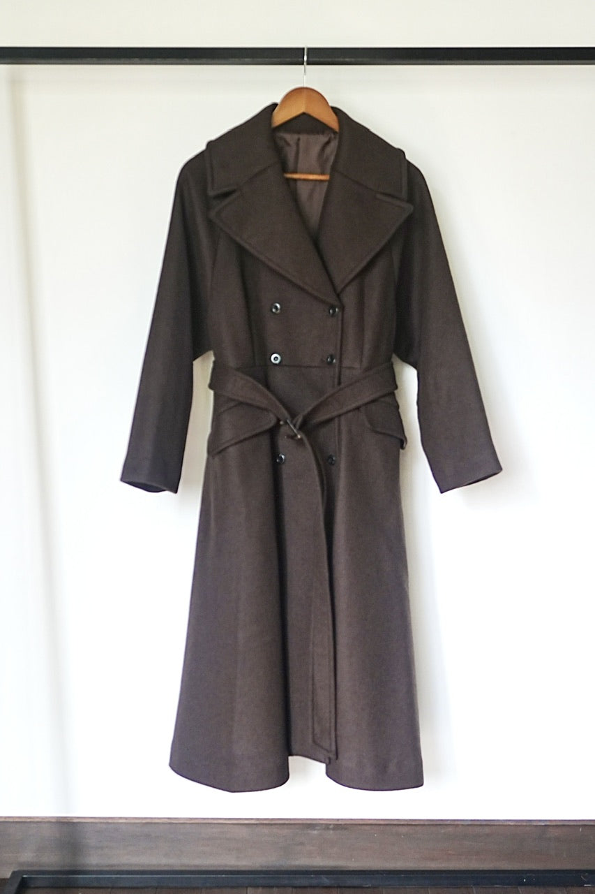 classic flare dress coat