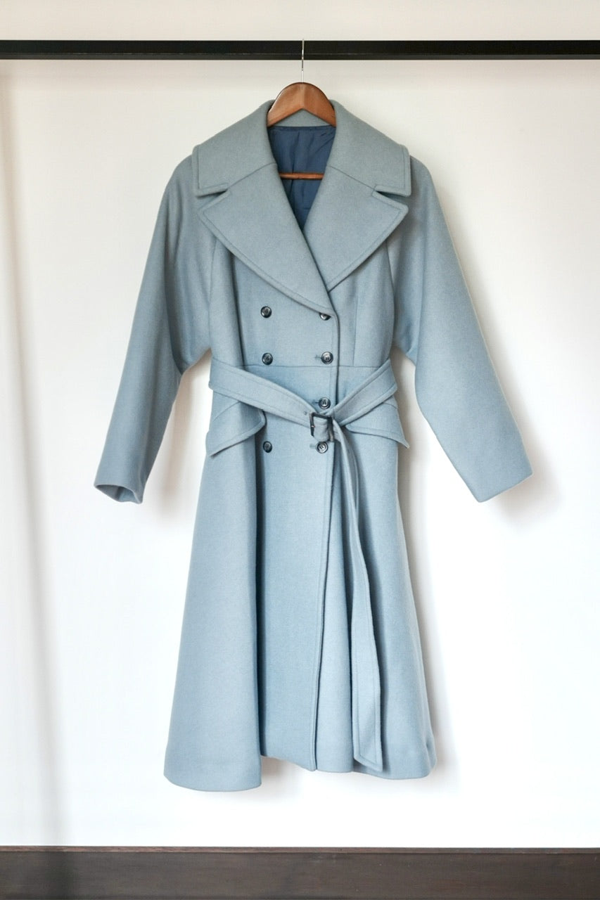 classic flare dress coat