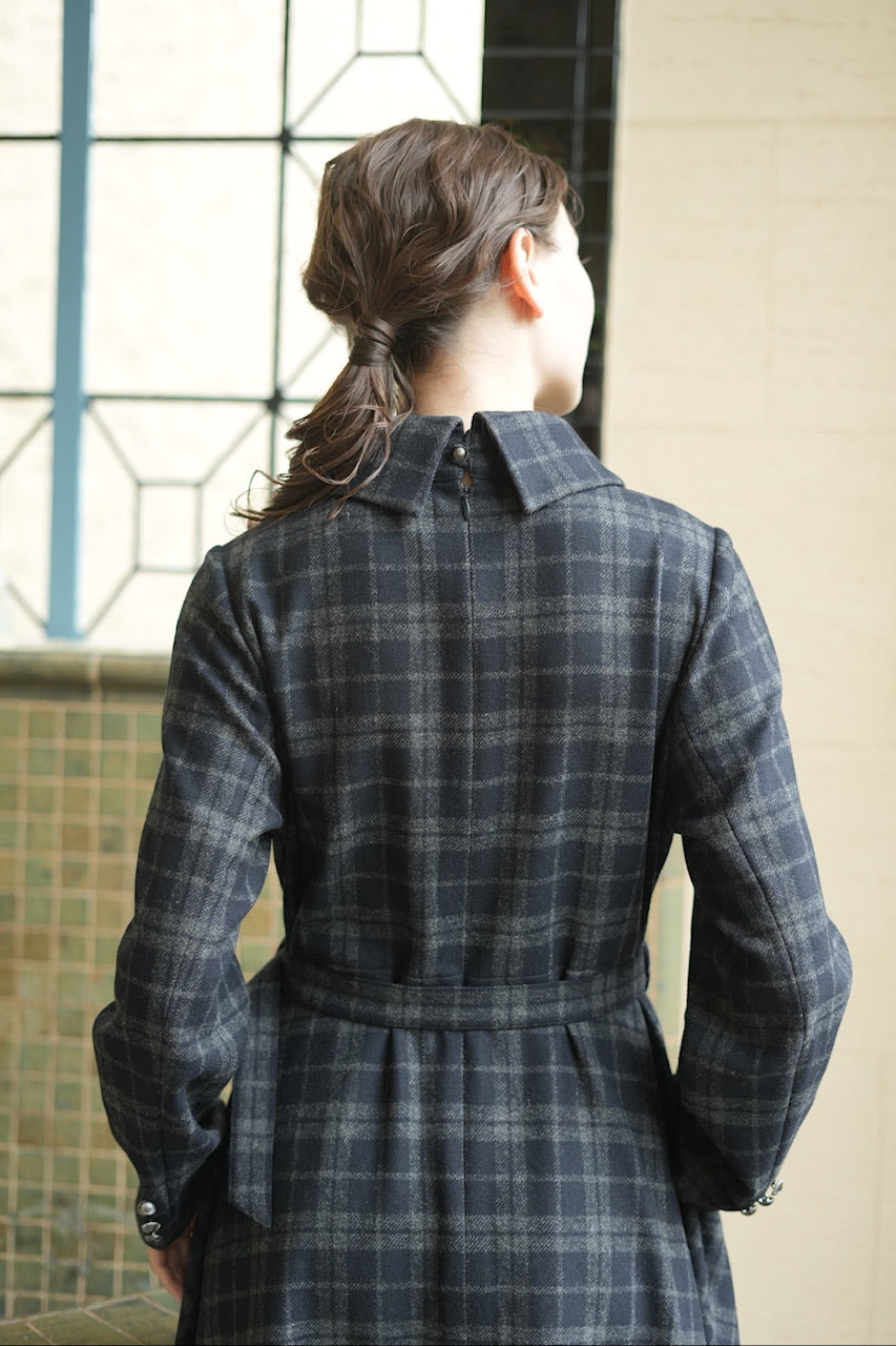 〈 Noémie 〉double button dress