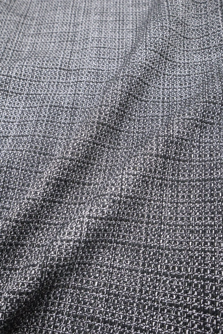 【予約商品】tweed shirt dress / black