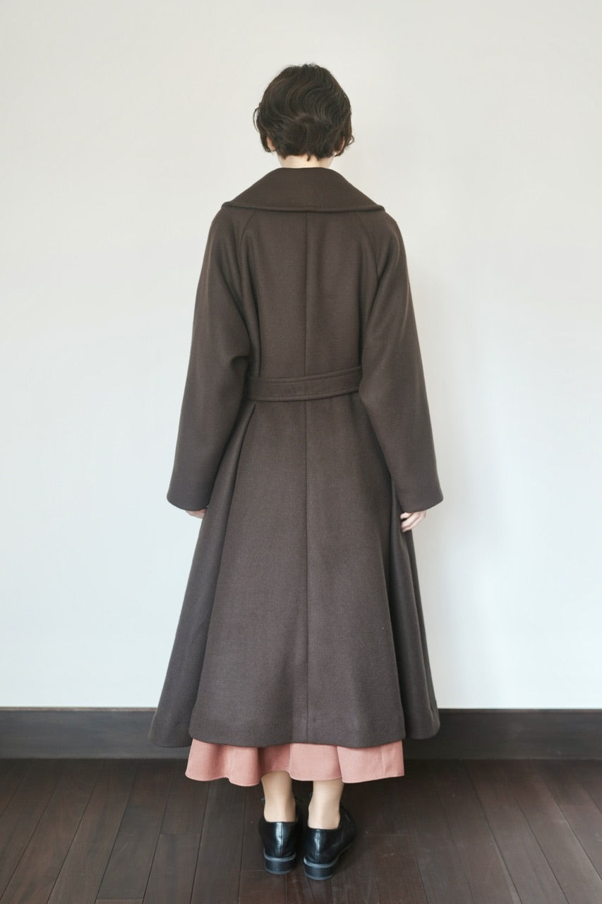 classic flare dress coat