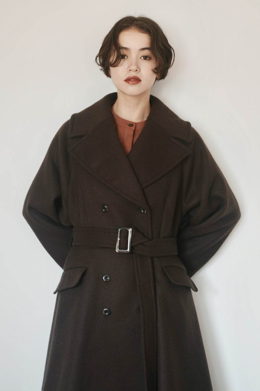 classic flare dress coat