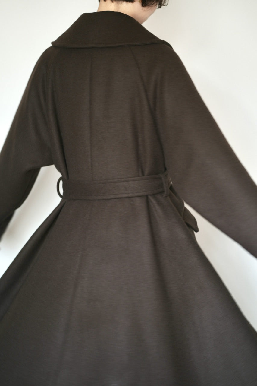 classic flare dress coat
