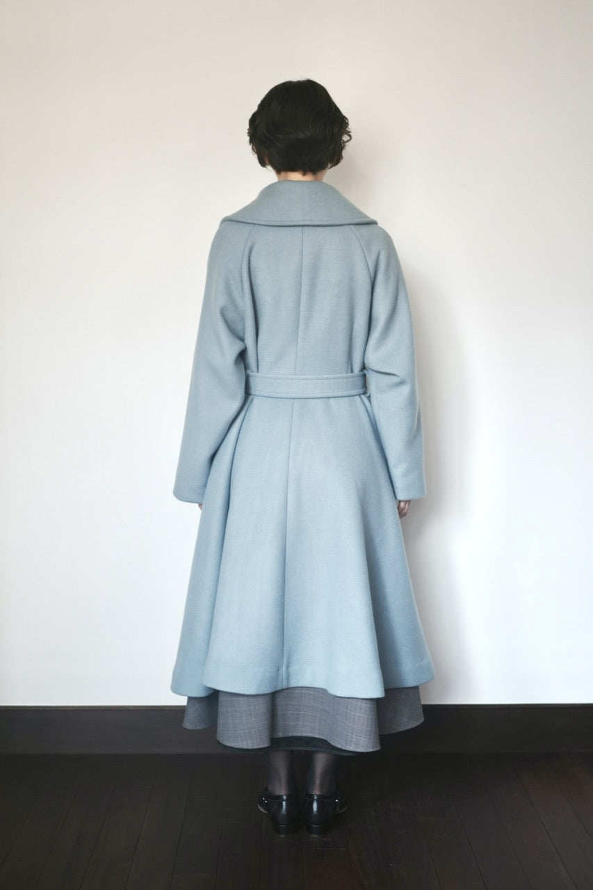 classic flare dress coat
