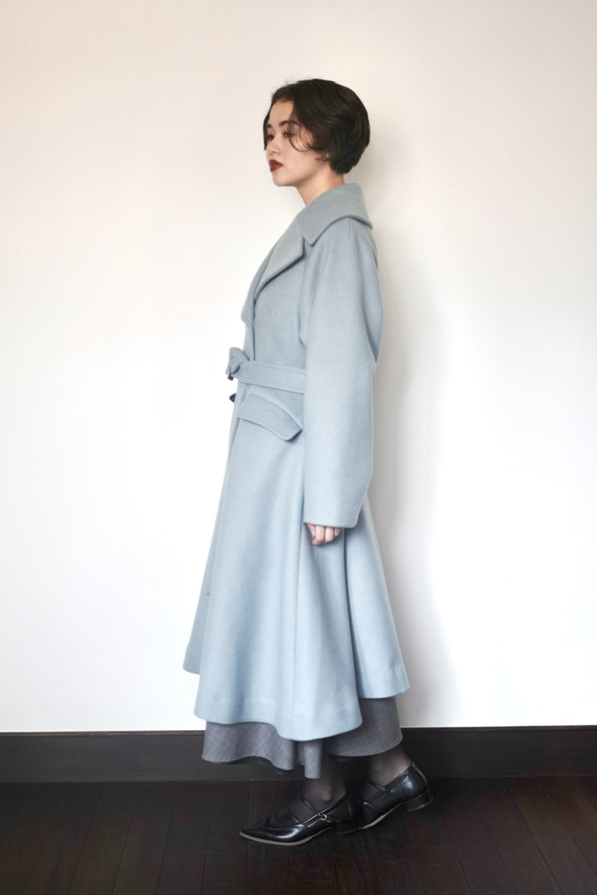 classic flare dress coat