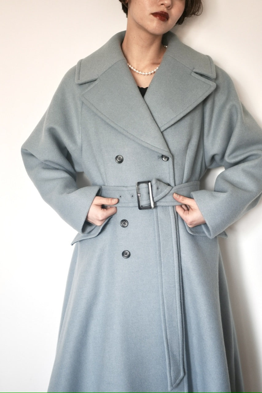 【サンプル】classic flare dress coat