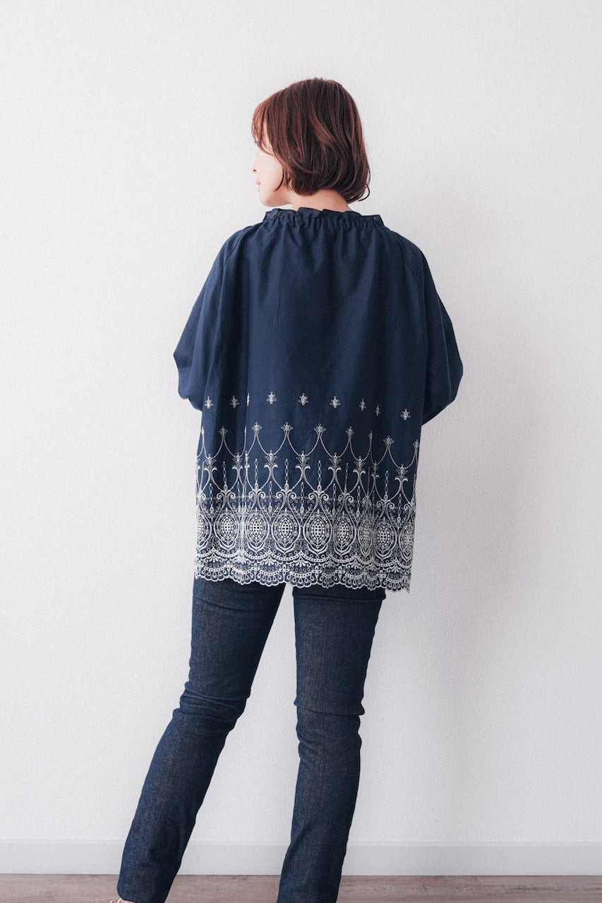 Giselle blouse / navy