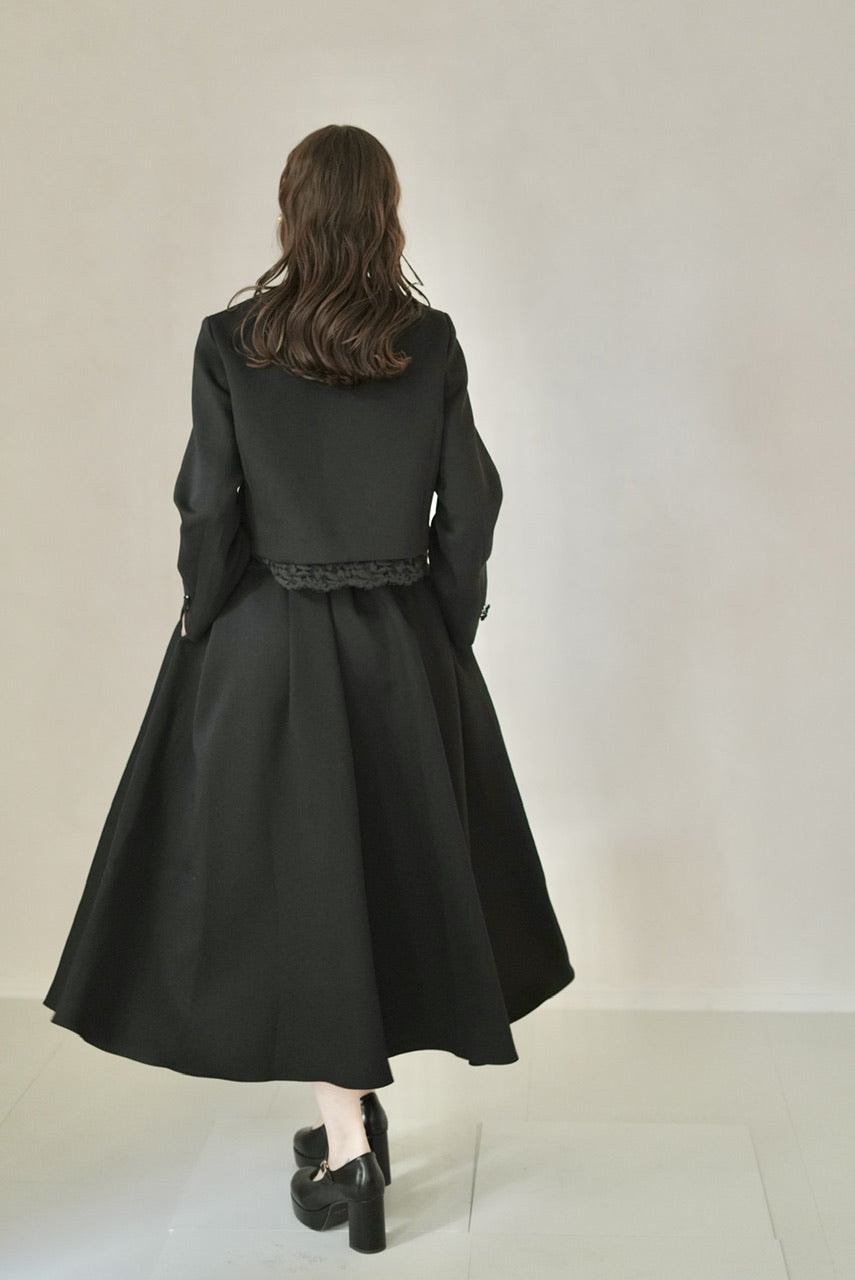 hem lace jacket