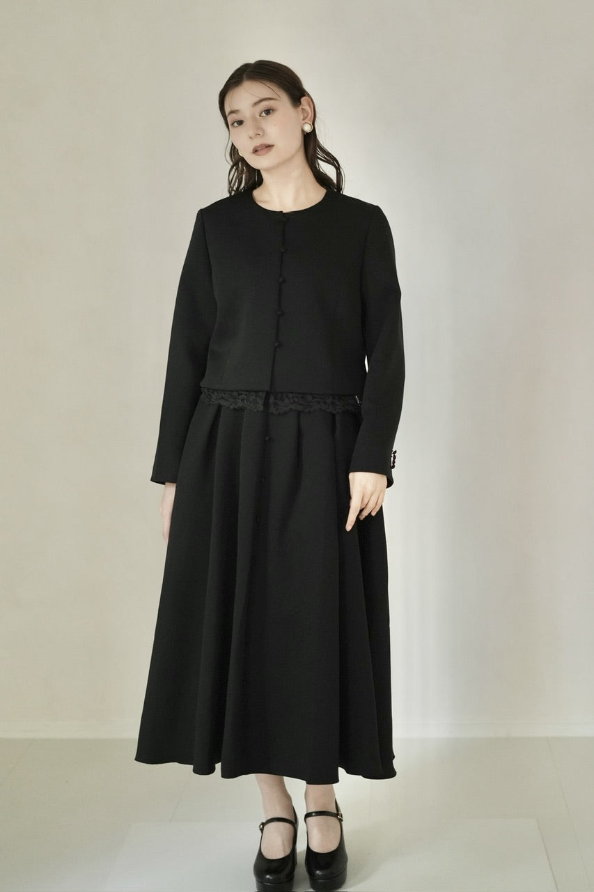 hem lace jacket