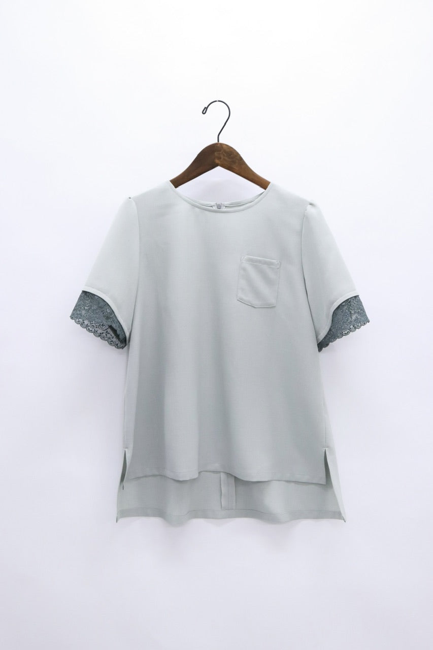 lace trim top