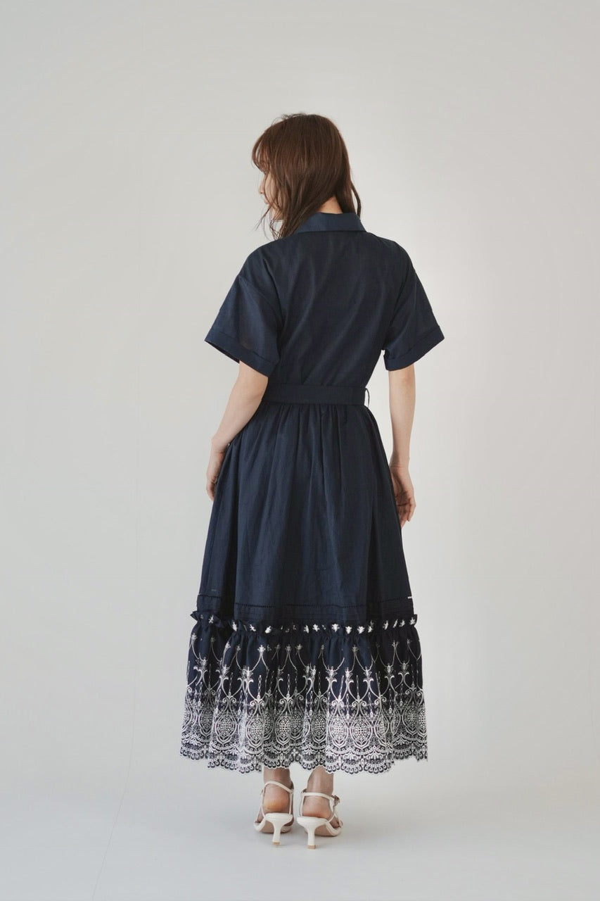 Giselle embroidery dress【予約商品】