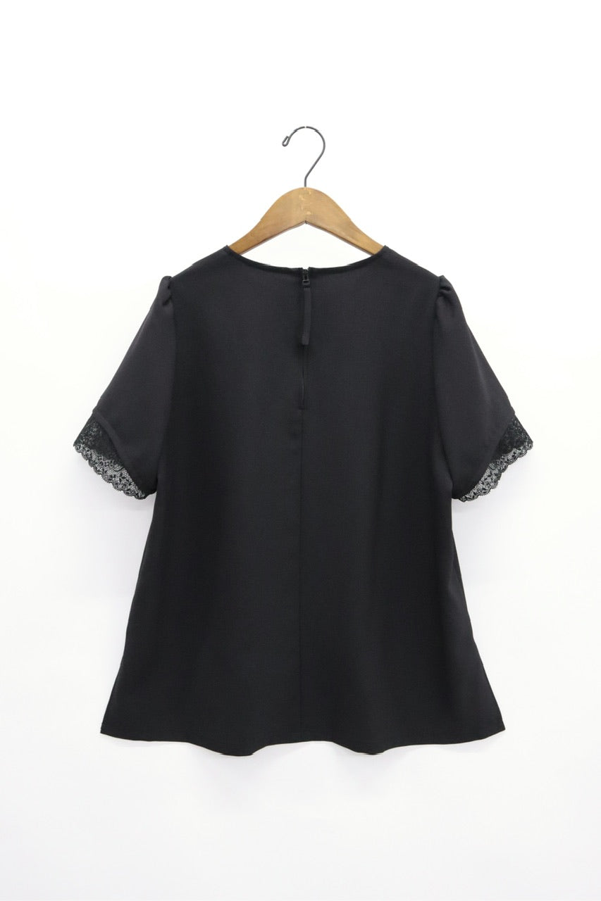 lace trim top
