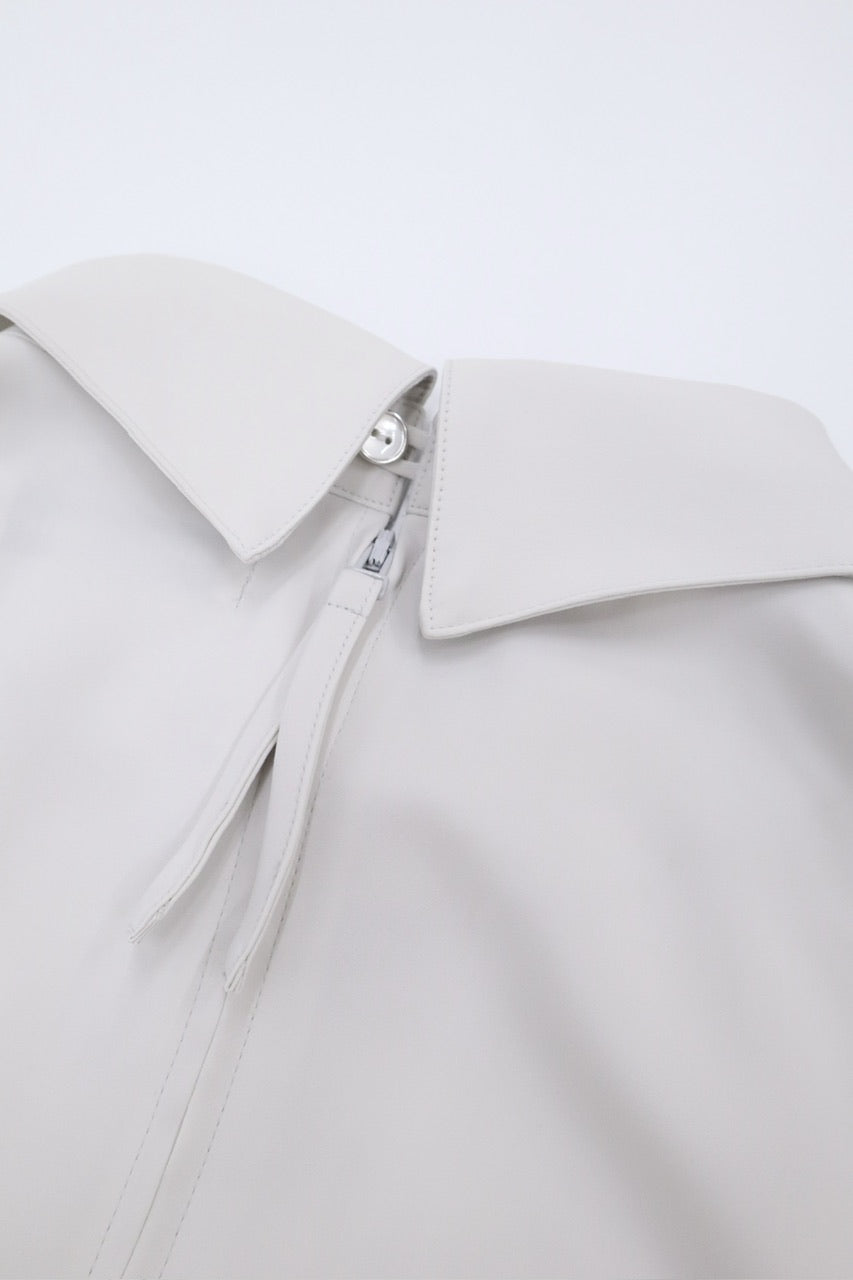 waist belt flared sleeve dress