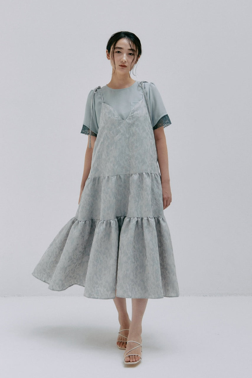 tiered camisole dress