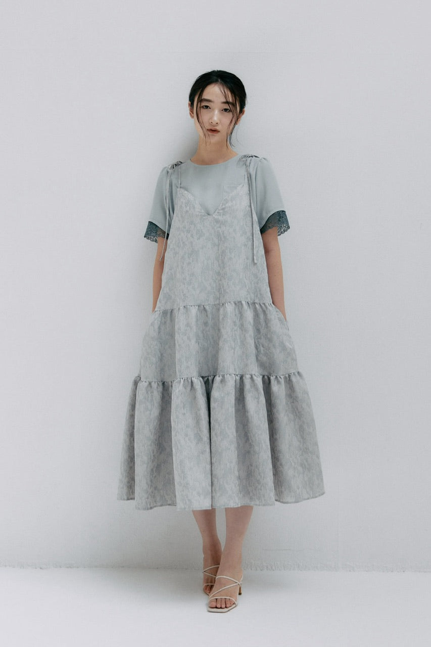 【サンプル】lace trim top