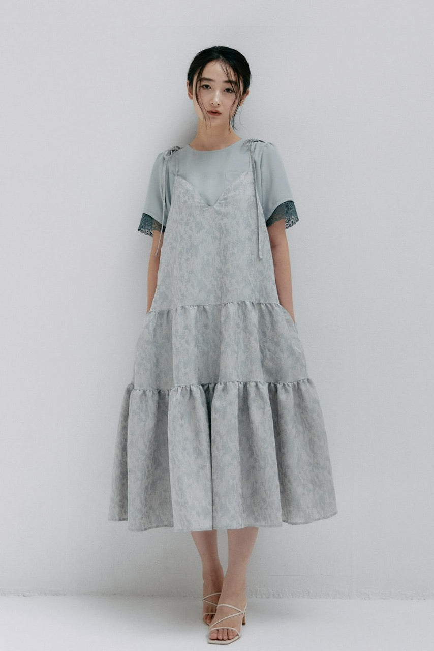 tiered camisole dress