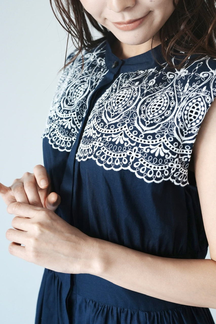 Amélie embroidery dress【予約商品】