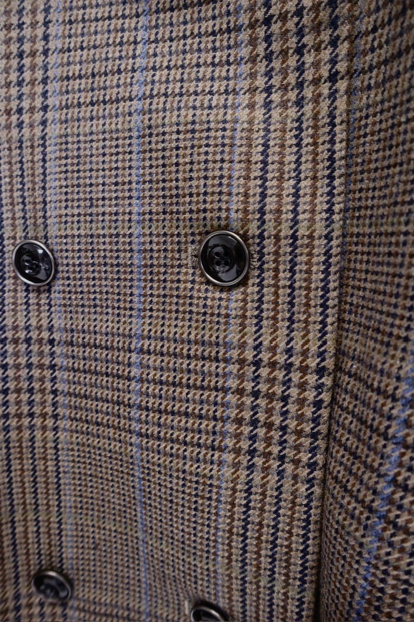 〈予約〉double breasted big collar coat / gray