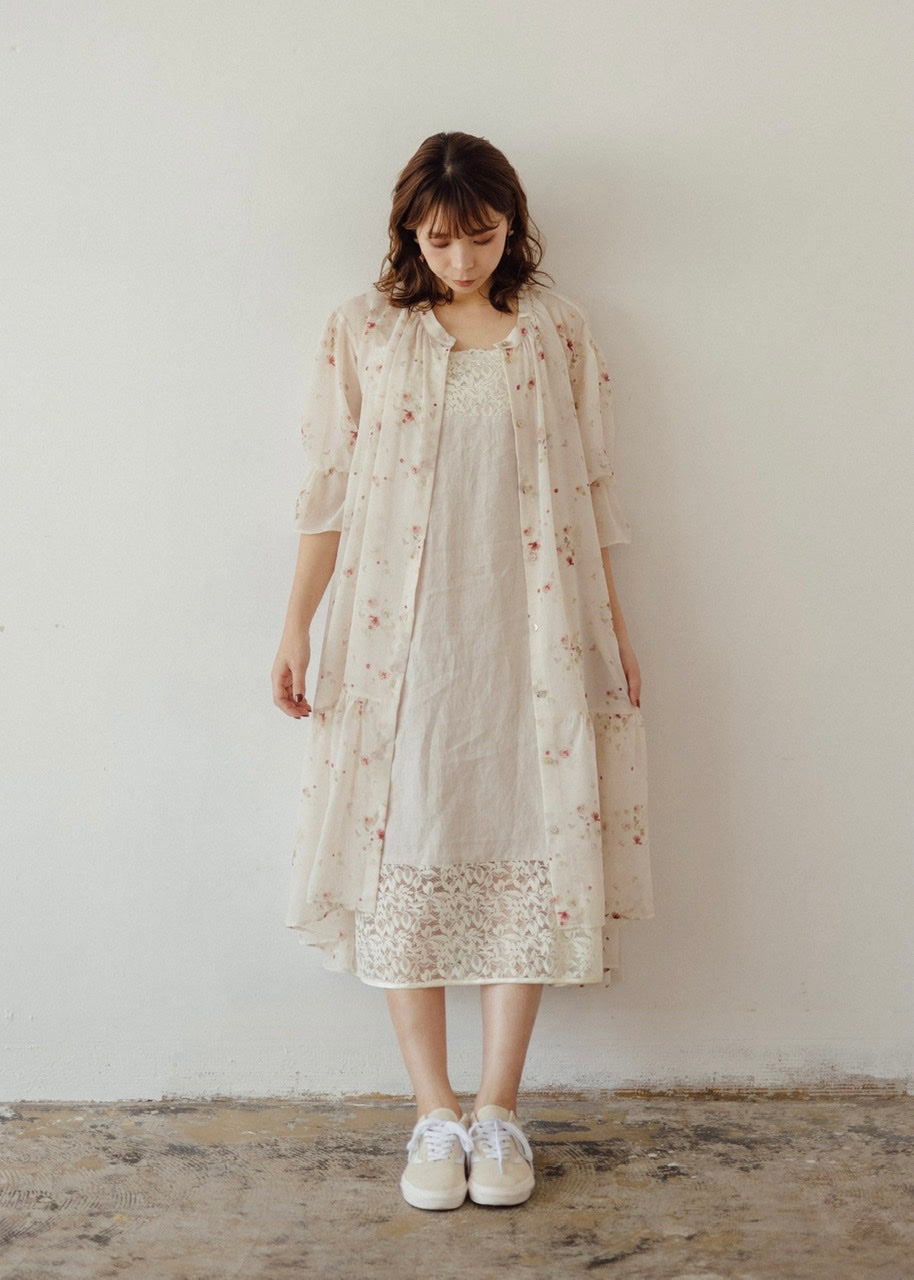 "memories of petals" yoryu flower gather dress