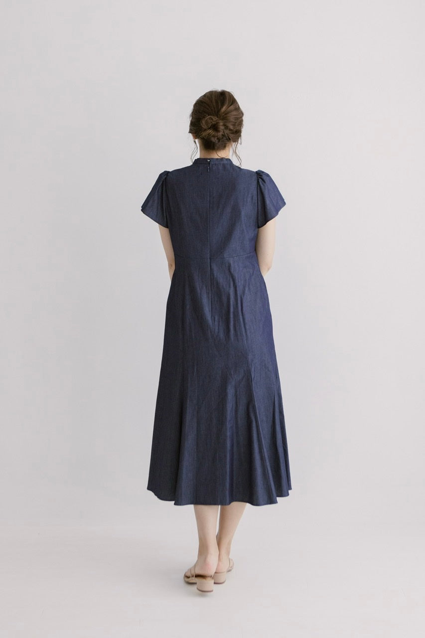 light denim dress