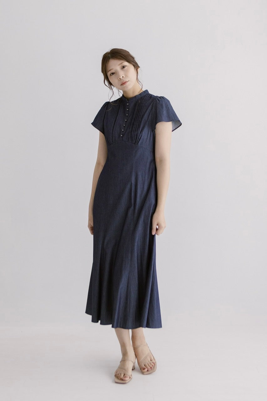 light denim dress