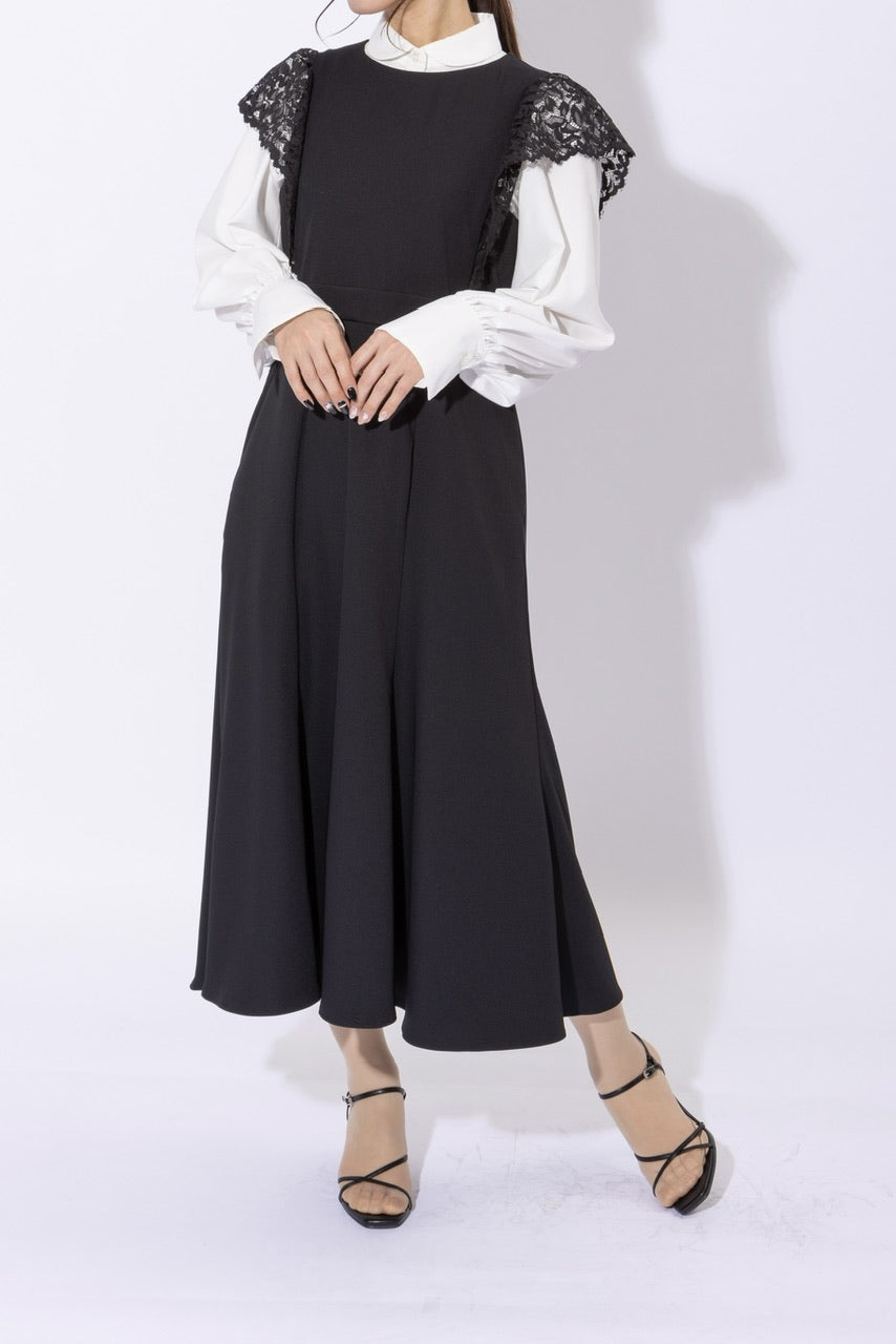 【サンプル】lace jumper skirt