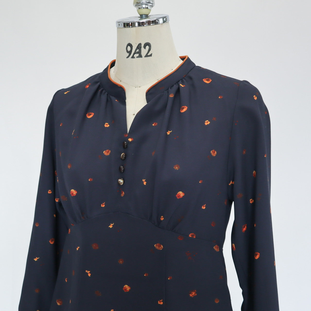 "marchen" orange rose dress