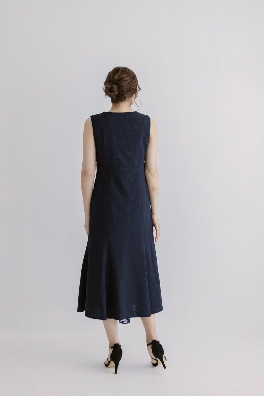 square neck mermaid dress